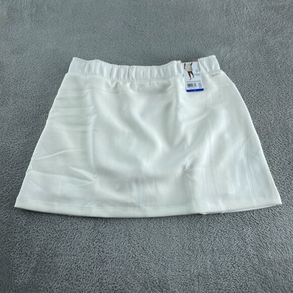 Mondetta High Rise Walking Skort L White Recycled Polyester & TENCEL™ NWT 1971 - Picture 2 of 12